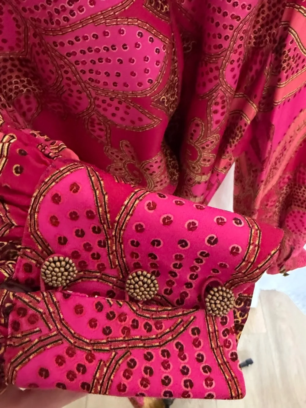 Pink Floral Glam Scarf LENZING™ ECOVERO™ Mini Dress